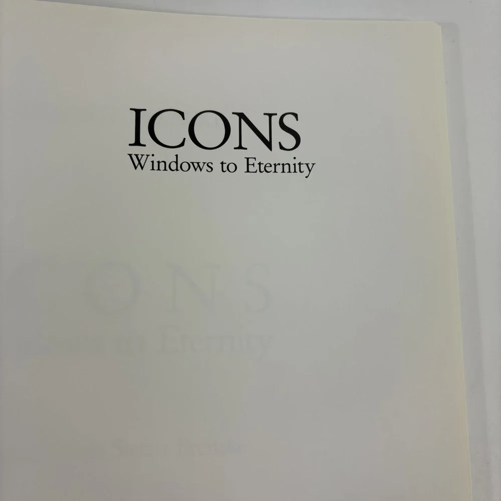 Icons Windows to Eternity Helmut Brenske 1996 Art Religion Berghaus